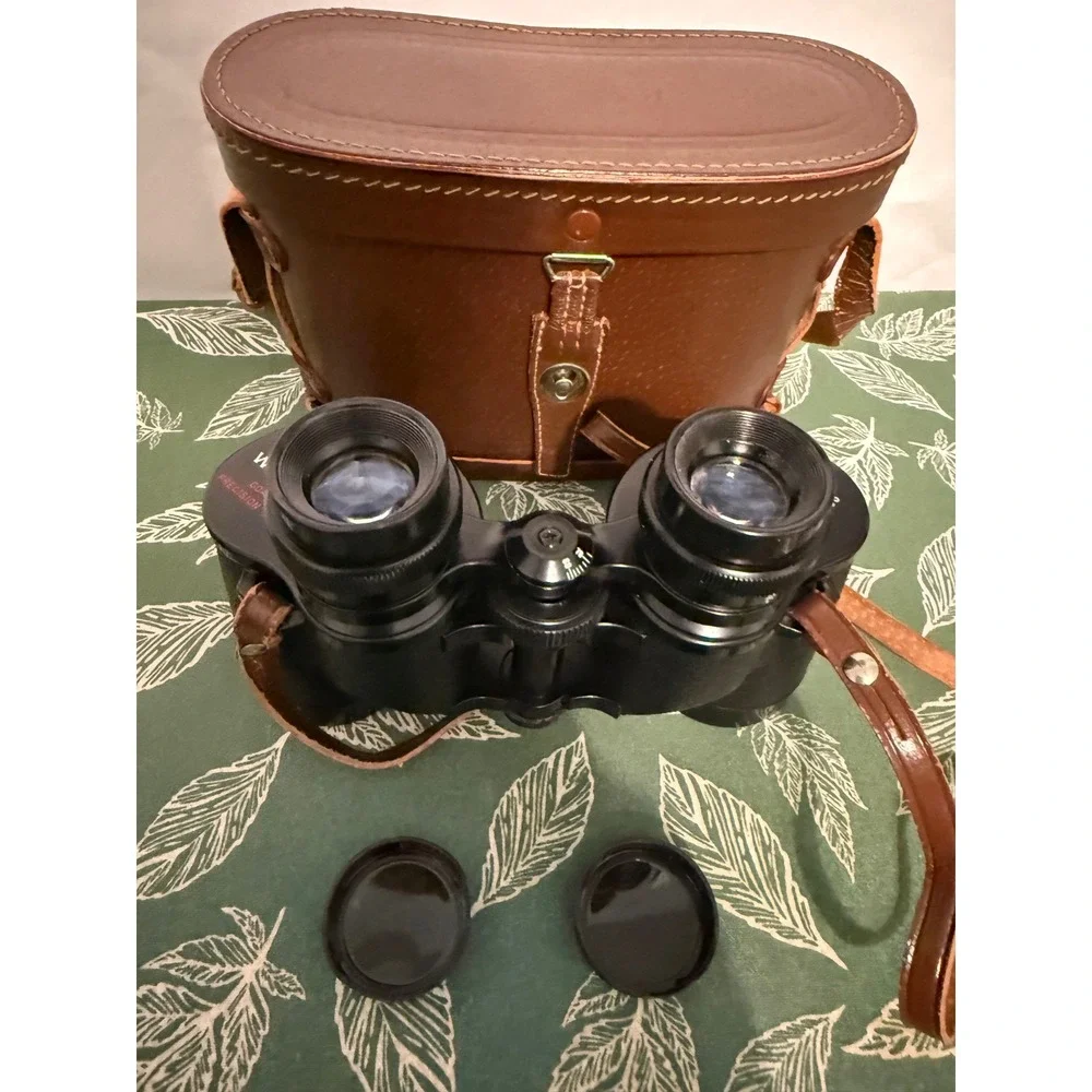 Montgomery Ward‎ 7x35 Extra Wide Field Binoculars 67-7015 Japan with Case